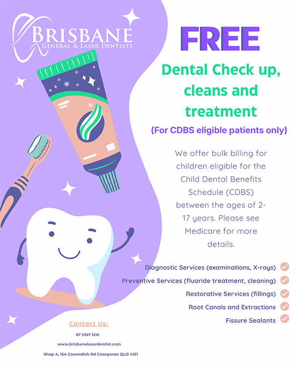 FREE Dental Checkup, Clean and treatment